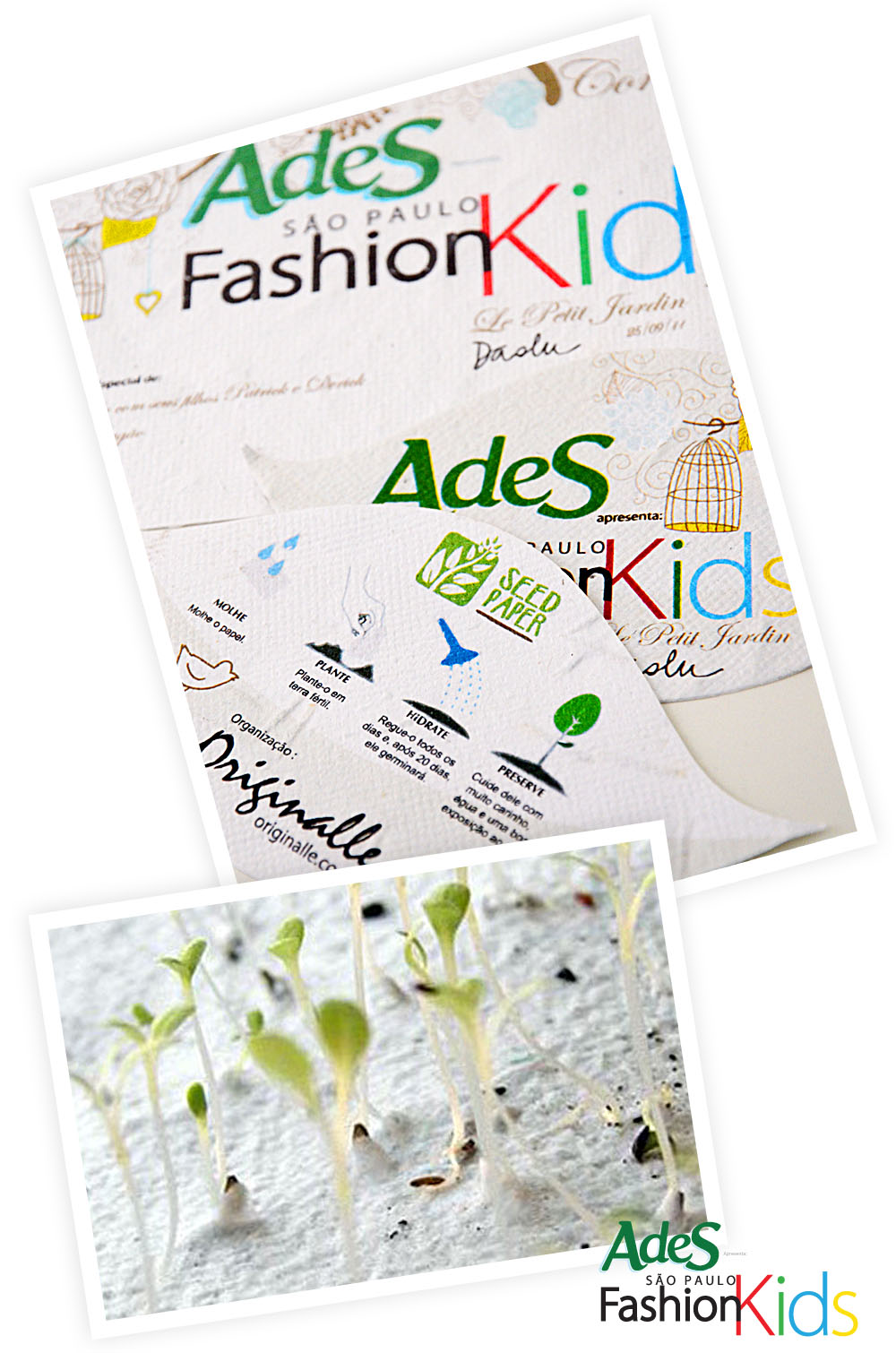 Fashion Kids preservando o meio ambiente