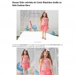Kids Fashion Show nas midias de todo Brasil