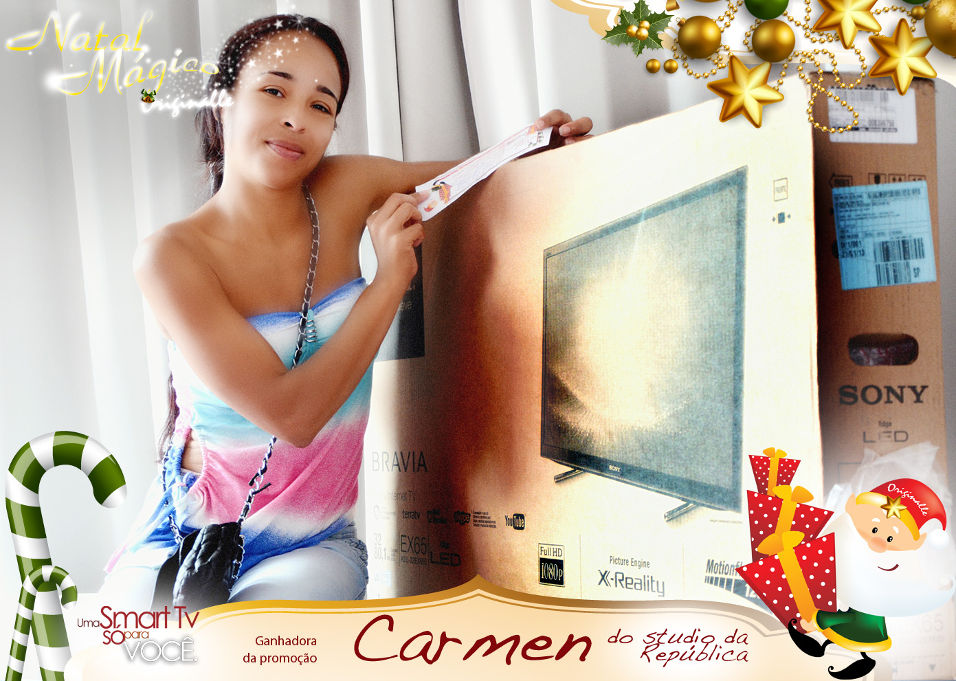Natal Mágico - Ganhador da Promoção