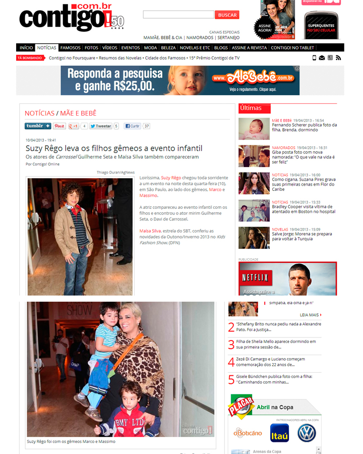 Revista Contigo - Kids Fashion Show 5