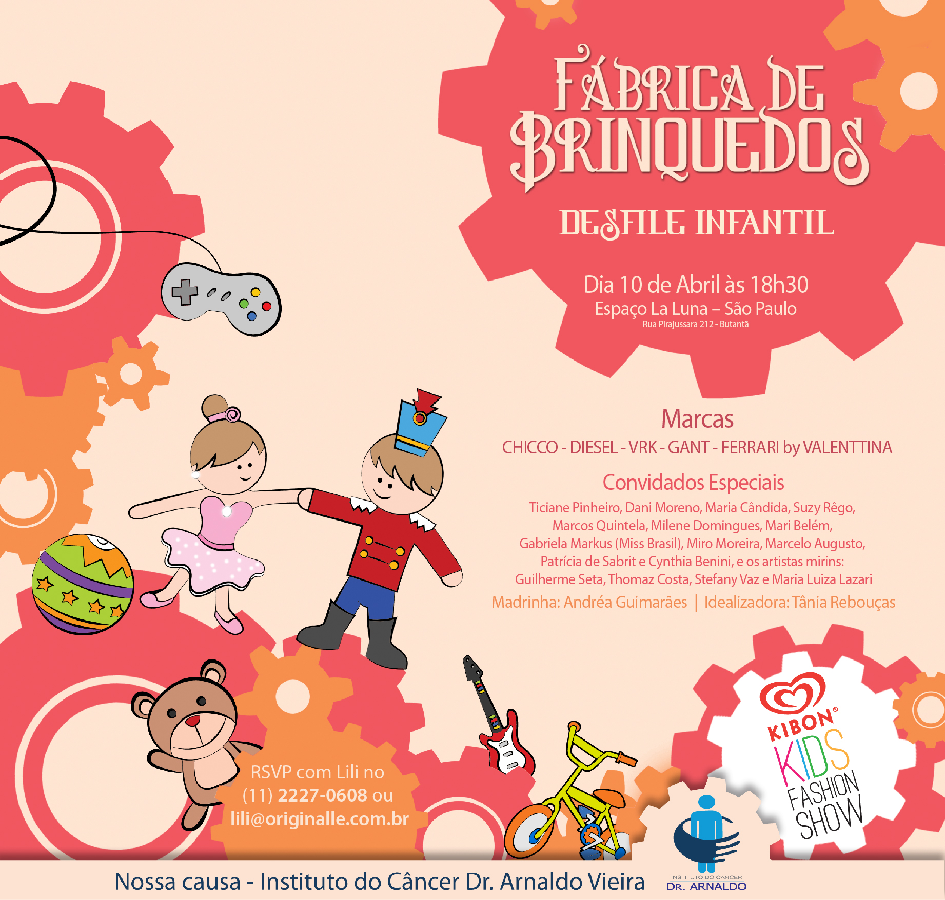 Convite Kids Fashion Show 5