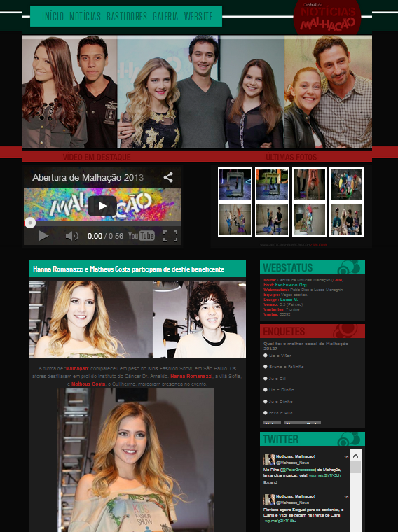 Notícias Malhação - Kids Fashion Show 6