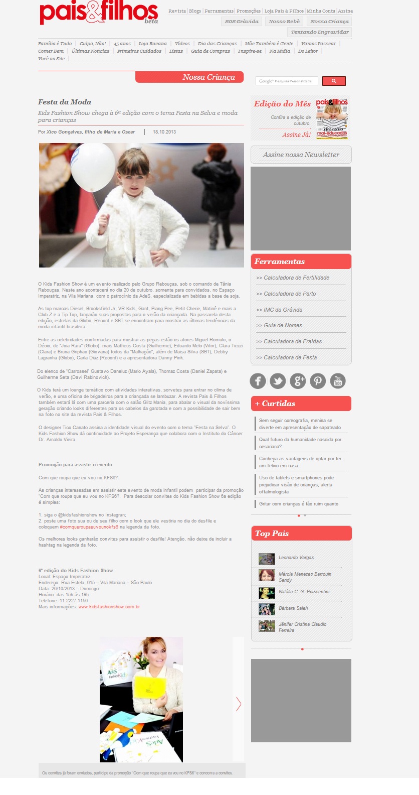 Pais & Filhos - Kids Fashion Show 6