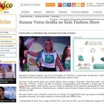 Suzana Vieira desfila no Kids Fashion Show