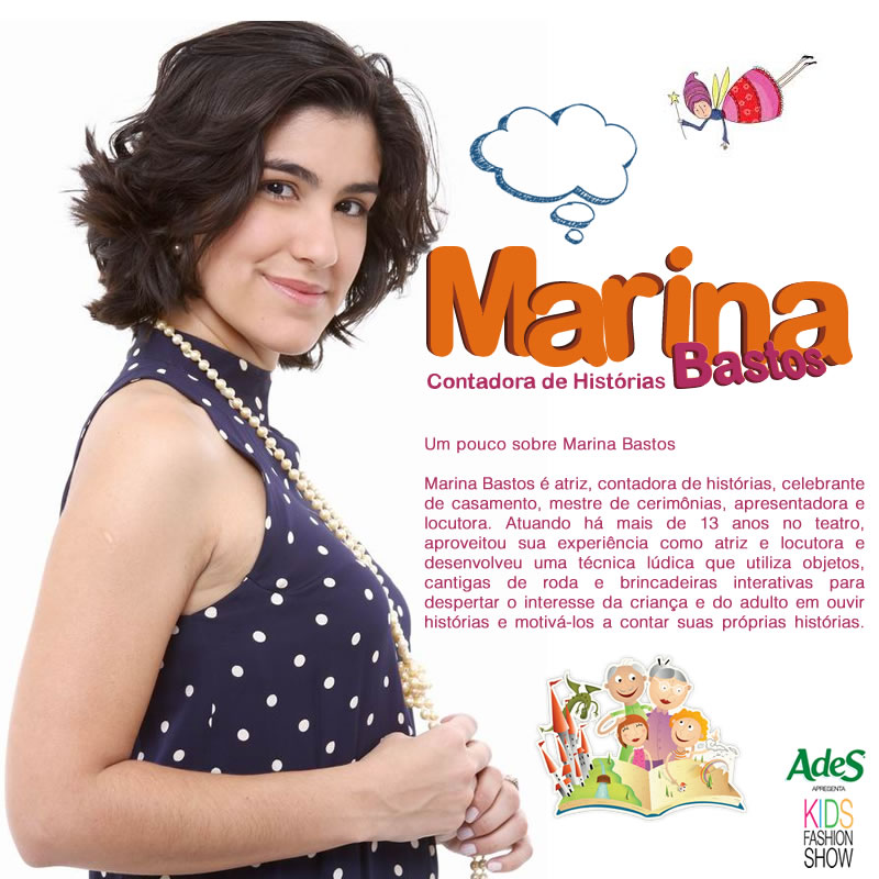 Marina Bastos e Kids Fashion Show